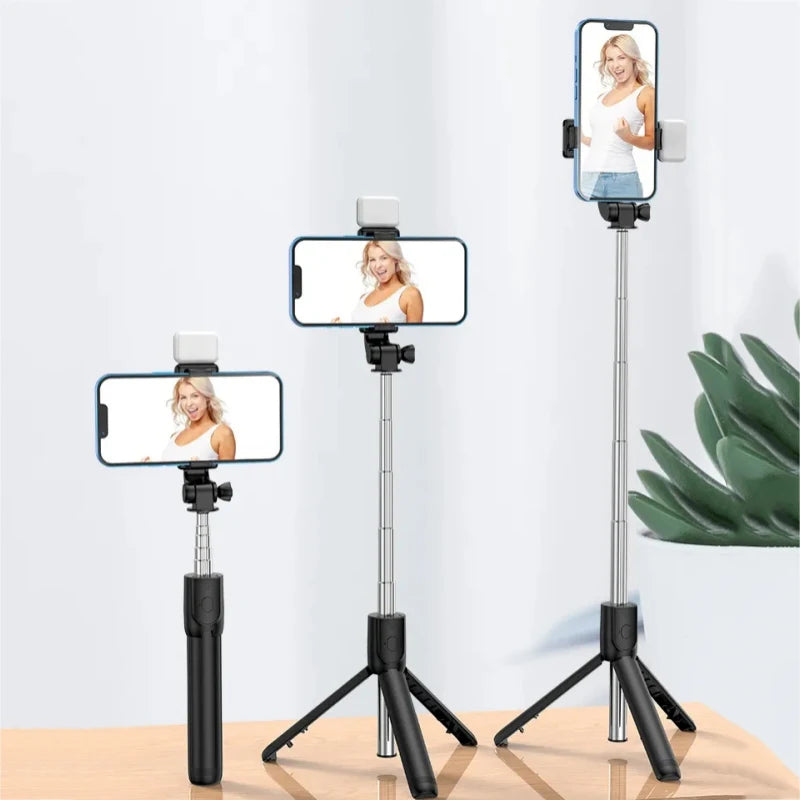 All In One Expandable Portable IPhone Tripod Selfie Stick - CONGATON