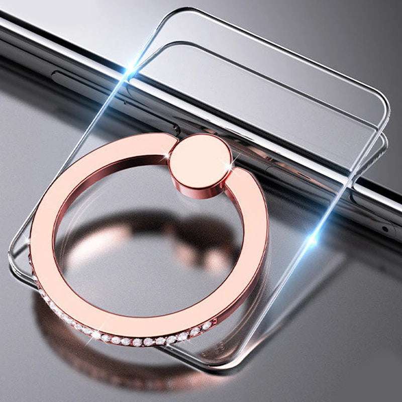 Transparent Cell Phone Ring Holder Stand 360°Degree - CONGATON