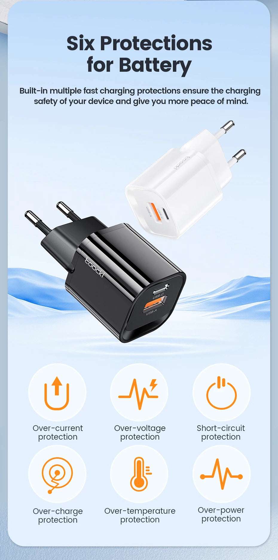 Toocki 33W GaN USB Type C Charger - CONGATON