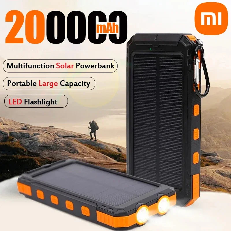 Xiaomi 200000mAh Large Capacity Solar PowerBank - CONGATON