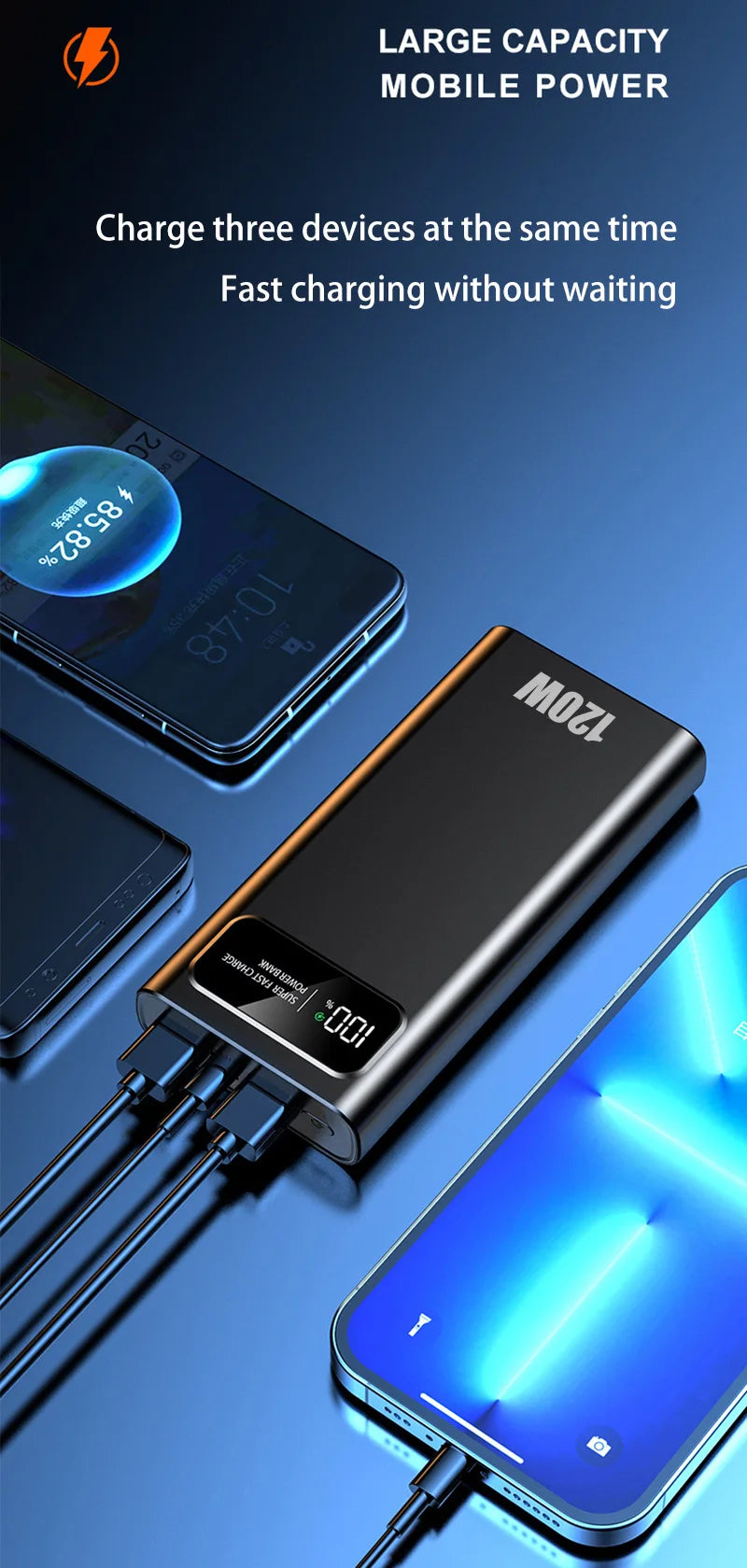 Xiaomi 200000mAh 120W Power Bank - CONGATON