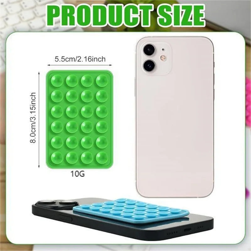 Strong Grip Phone Holder Adhesive Silicone Suction - CONGATON