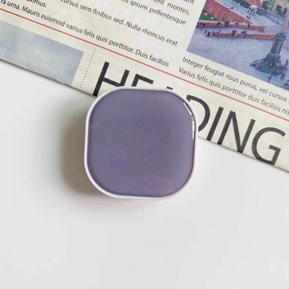 Cute Square Popping Sockets Grip Phone Holders Finger Ring - CONGATON
