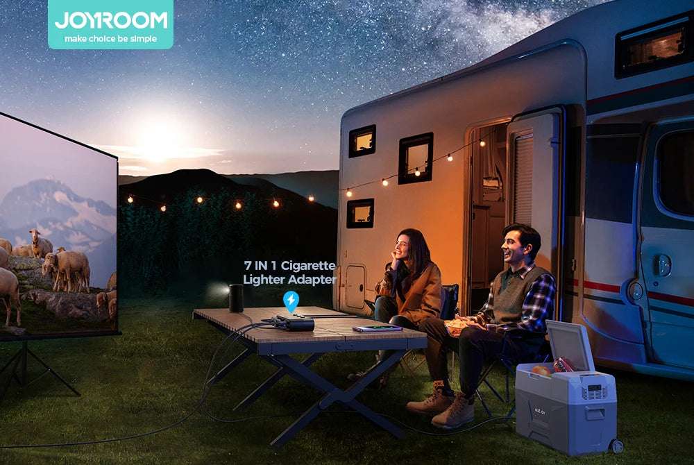 Joyroom 139W 7 in 1 Car Charger Adapter - CONGATON