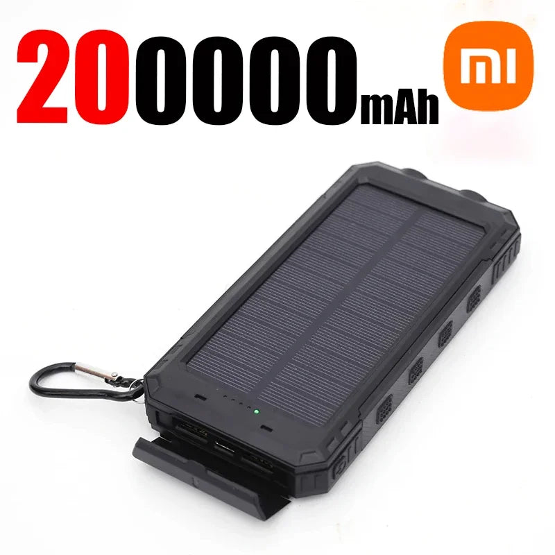 Xiaomi 200000mAh Large Capacity Solar PowerBank - CONGATON