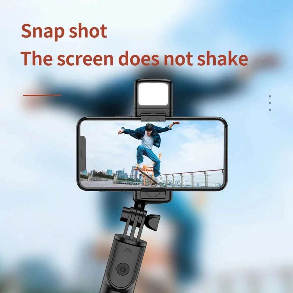 3In1 Bluetooth Wireless Selfie Tripod With Fill Light - CONGATON
