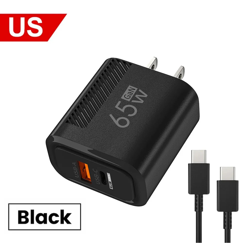 65W GaN USB C Charger Fast Charging - CONGATON