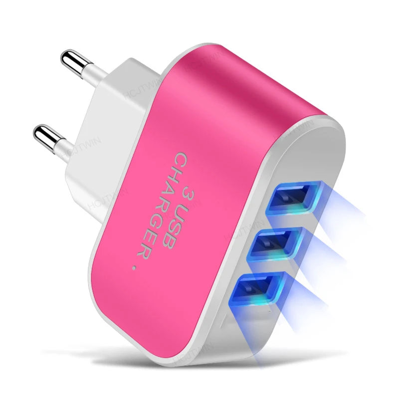Tutew 3 USB Ports Multifunctional Charger - CONGATON
