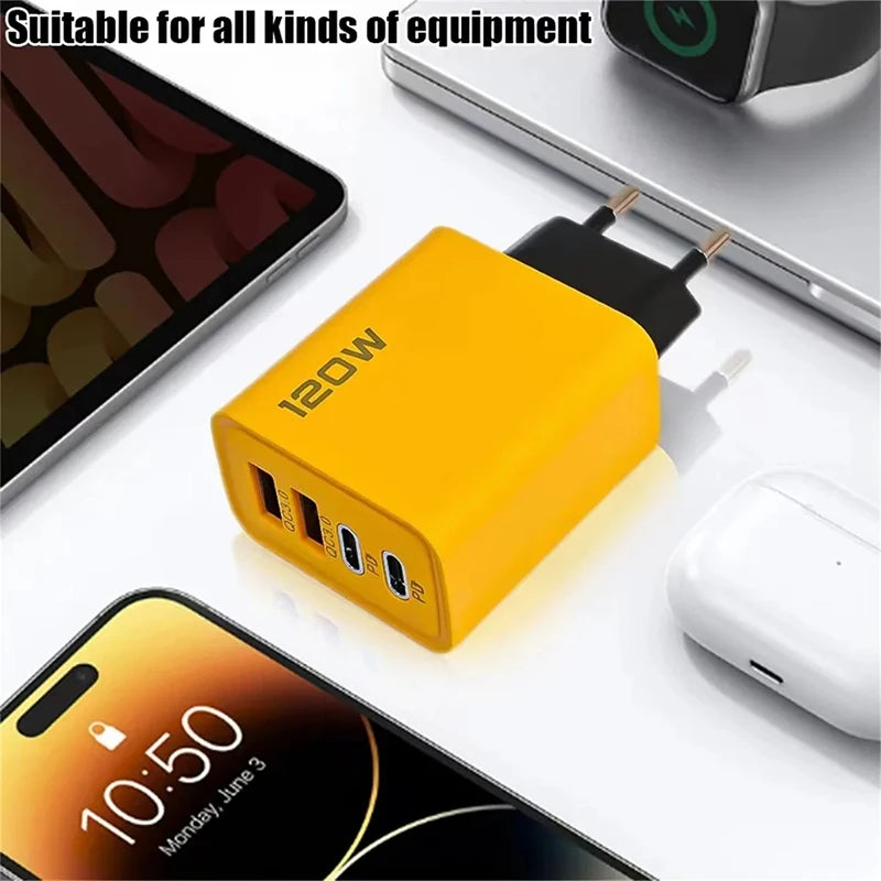 PD USB Type C Fast Charger 4Ports - CONGATON