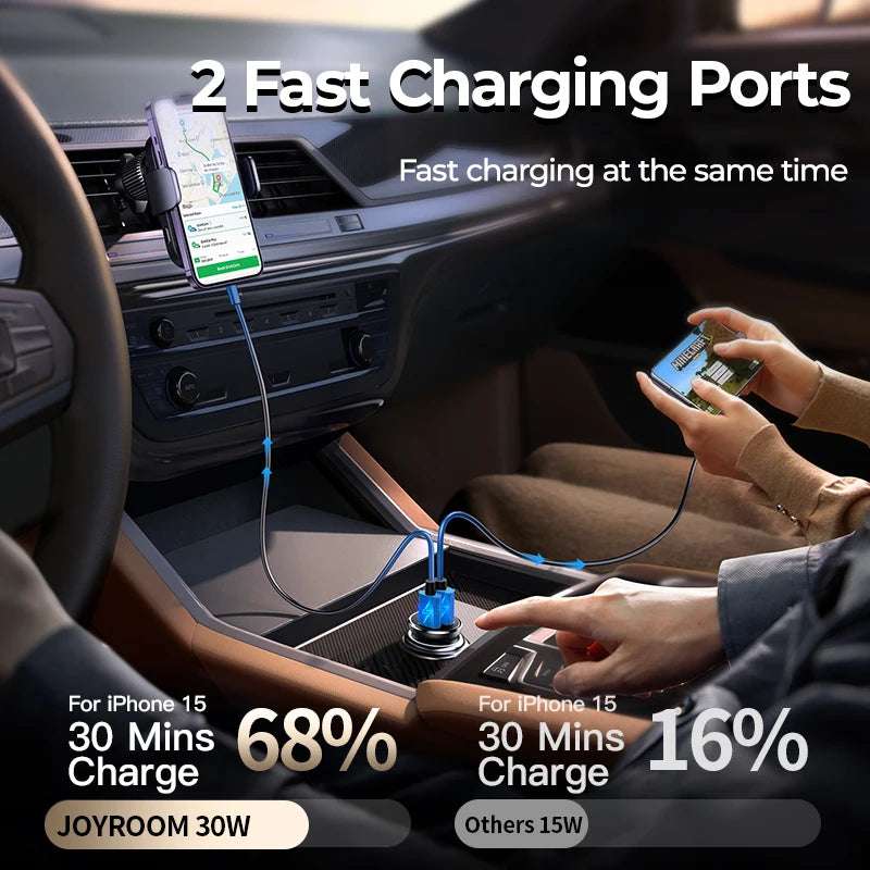 Joyroom 30W USB C Car Charger Adapter - CONGATON