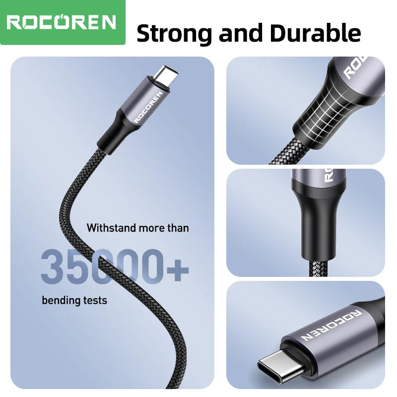 Rocoren 100W USB C PD 3.1 240W Fast Charging - CONGATON