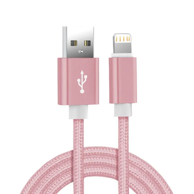 Metal Nylon Braided USB Charger - CONGATON