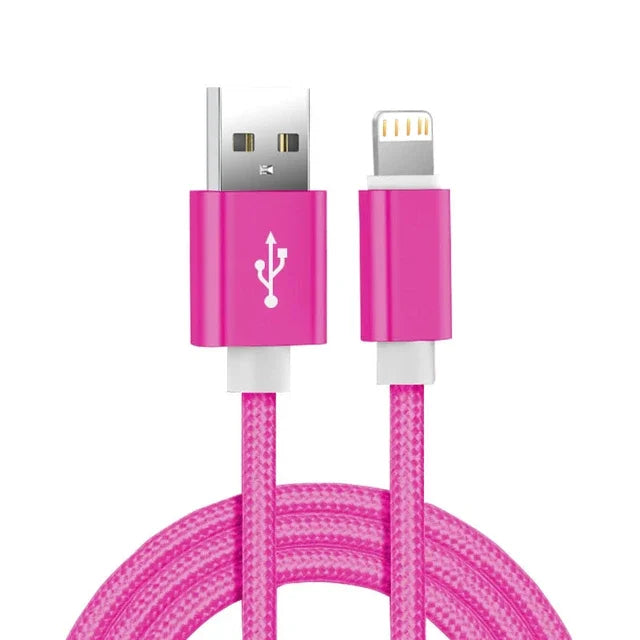 Metal Nylon Braided USB Charger - CONGATON