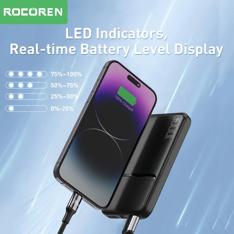 Rocoren Power Bank 10000mAh - CONGATON
