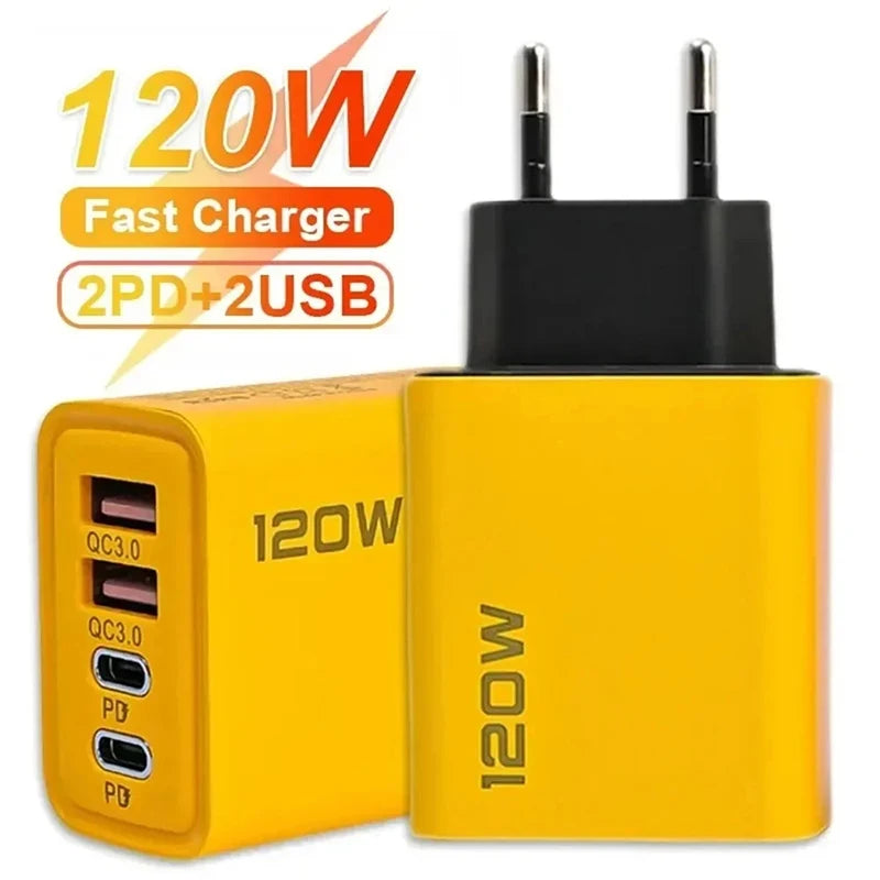 PD USB Type C Fast Charger 4Ports - CONGATON