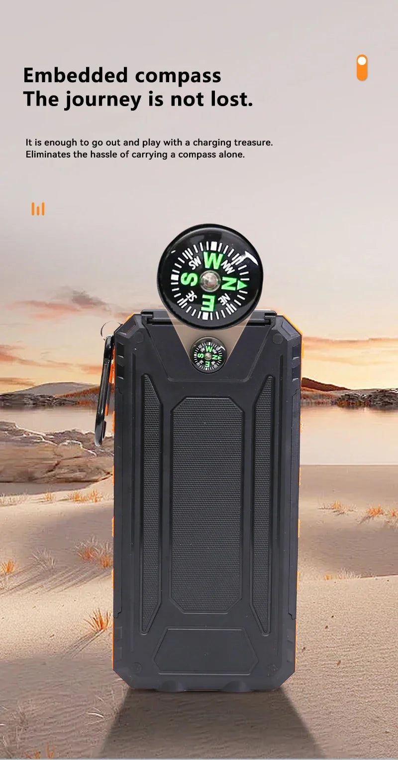 Xiaomi 200000mAh Large Capacity Solar PowerBank - CONGATON