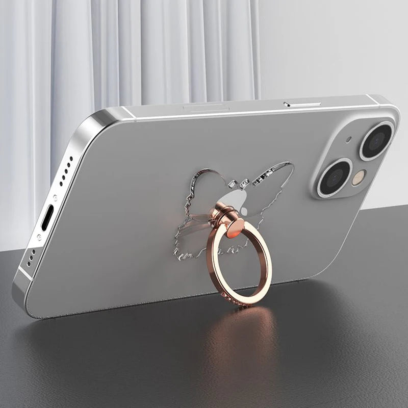 Transparent Cell Phone Ring Holder Stand 360°Degree - CONGATON