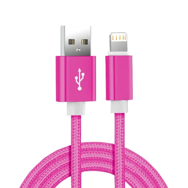 Metal Nylon Braided USB Charger - CONGATON