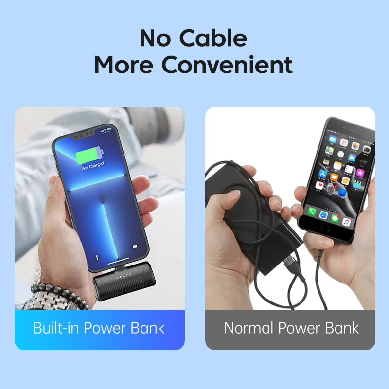 KUULAA Mini Power Bank 4500mAh - CONGATON