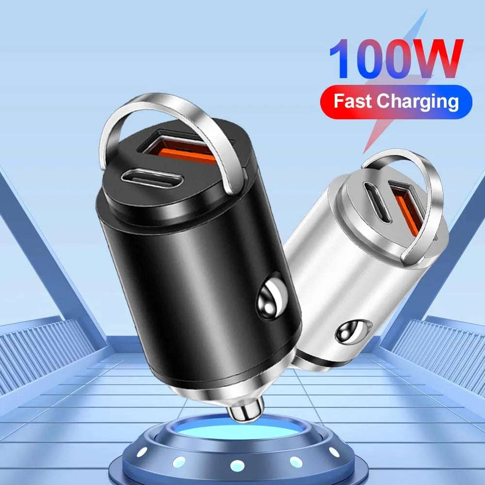 100W PD Car Charger USB Type C - CONGATON