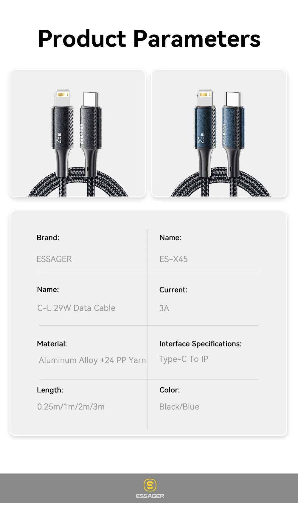 Essager USB C Cable - CONGATON