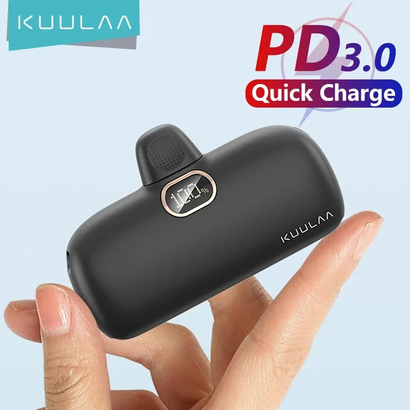 KUULAA Mini Power Bank 5000mAh - CONGATON