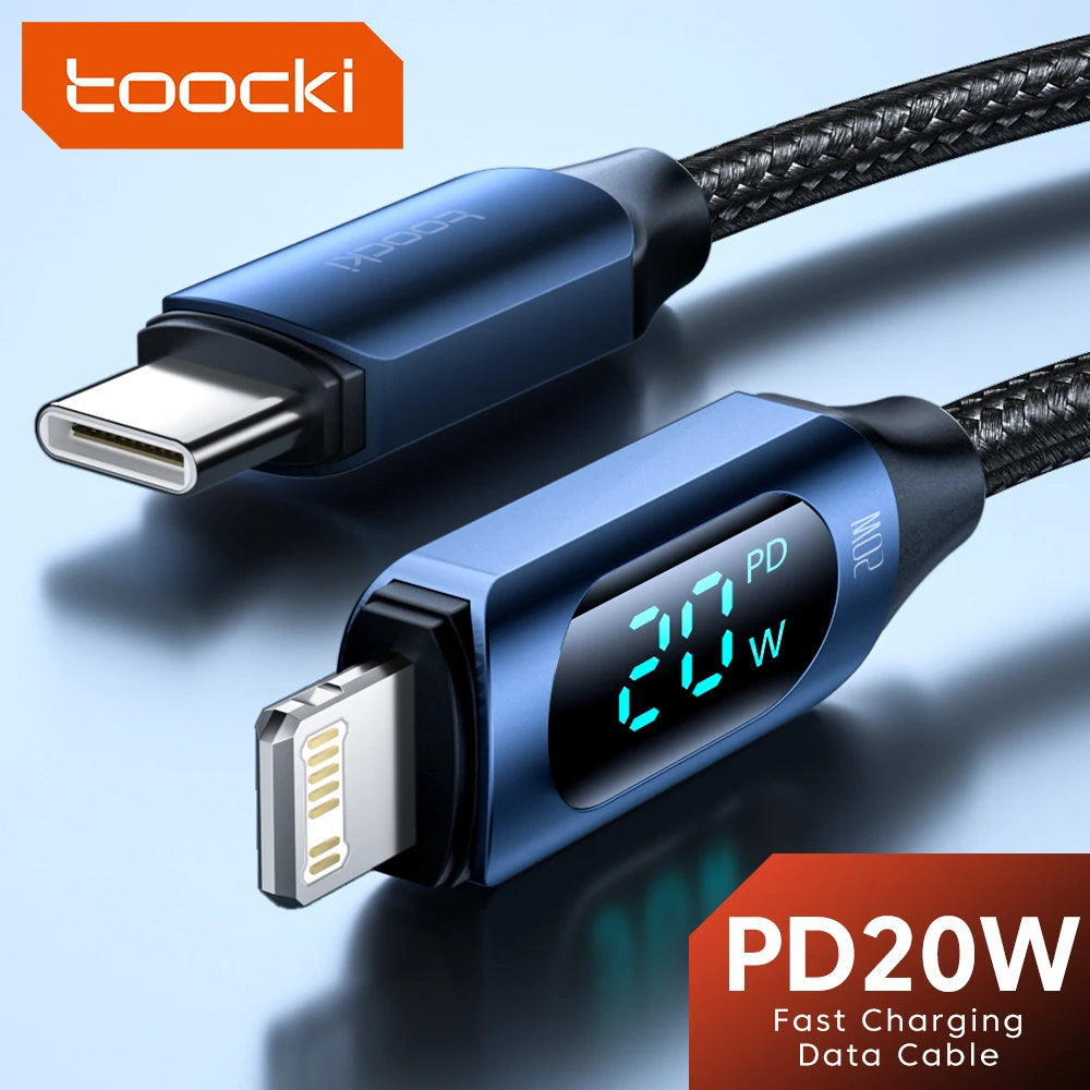 Toocki USB C To Lightning 20W - CONGATON