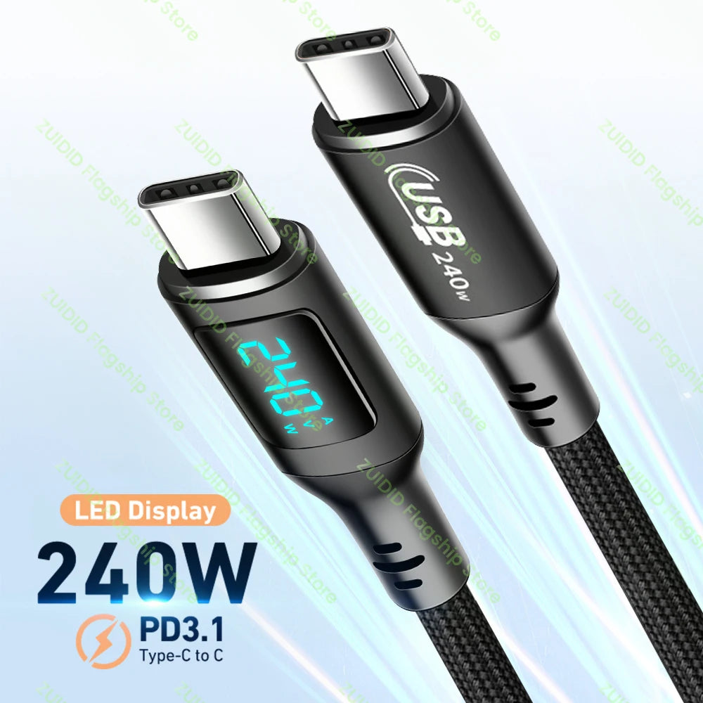 PD240W USB C to USB C Cable - CONGATON