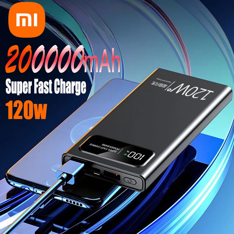 Xiaomi 200000mAh 120W Power Bank - CONGATON