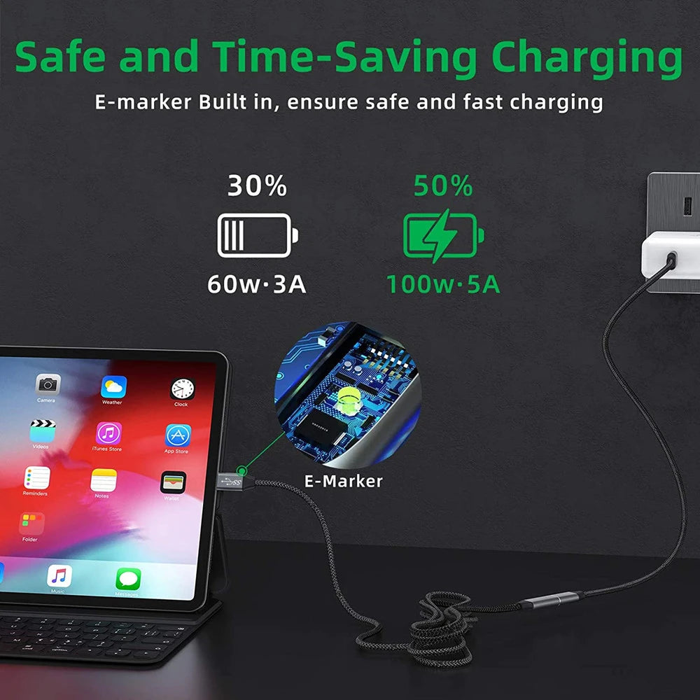 USB C 3.1 Gen2 10Gbps Extension Cable Type C - CONGATON