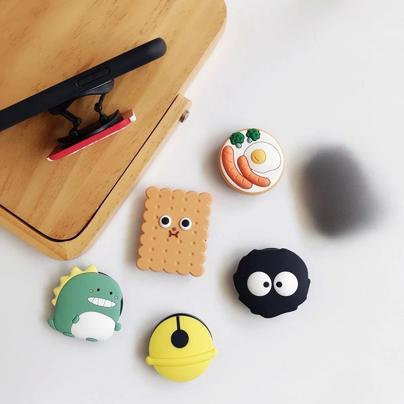 Cartoon Cute Animal Folding Mobile Phone Grip Holder - CONGATON