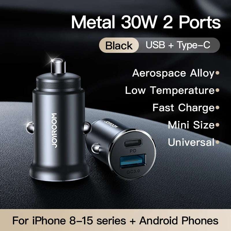 Joyroom 30W USB C Car Charger Adapter - CONGATON