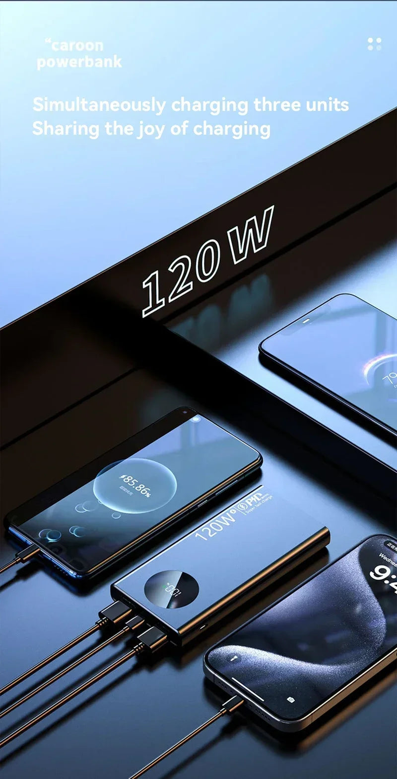 Xiaomi 120W 50000mAh High Capacity Power Bank - CONGATON