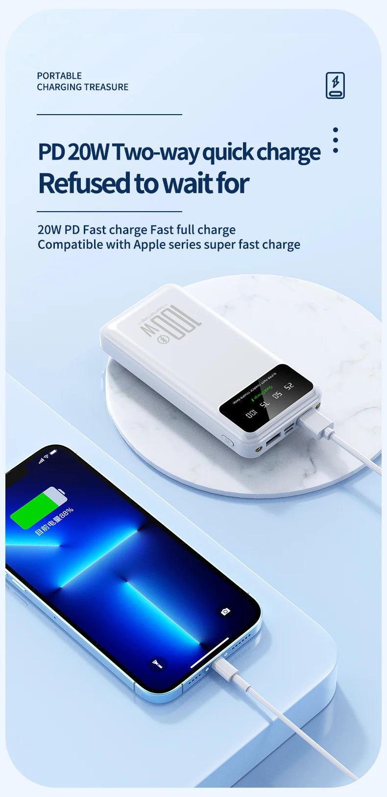 Xiaomi 50000mAh High Capacity 100W Power Bank - CONGATON