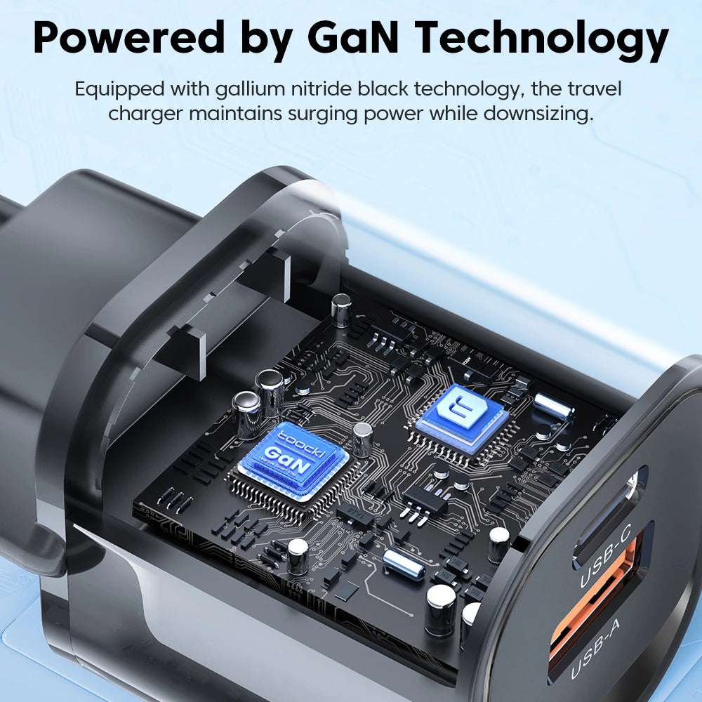 Toocki 33W GaN USB Type C Charger - CONGATON