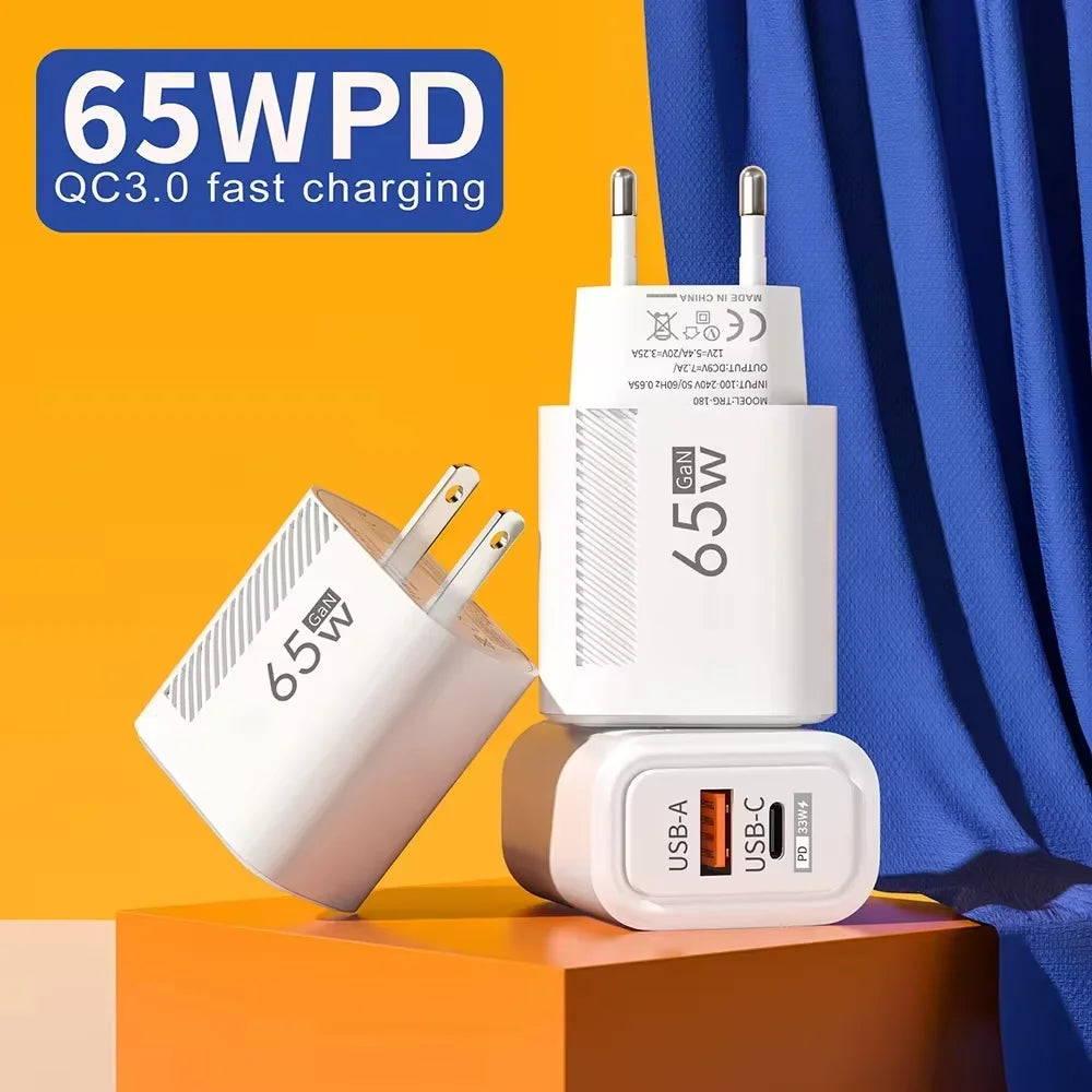 65W GaN USB C Charger Fast Charging - CONGATON