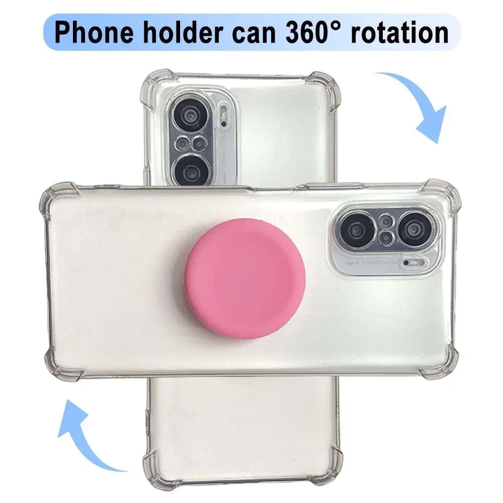1PC Cute Colorful Design Liquid Silicone Phone Grip - CONGATON