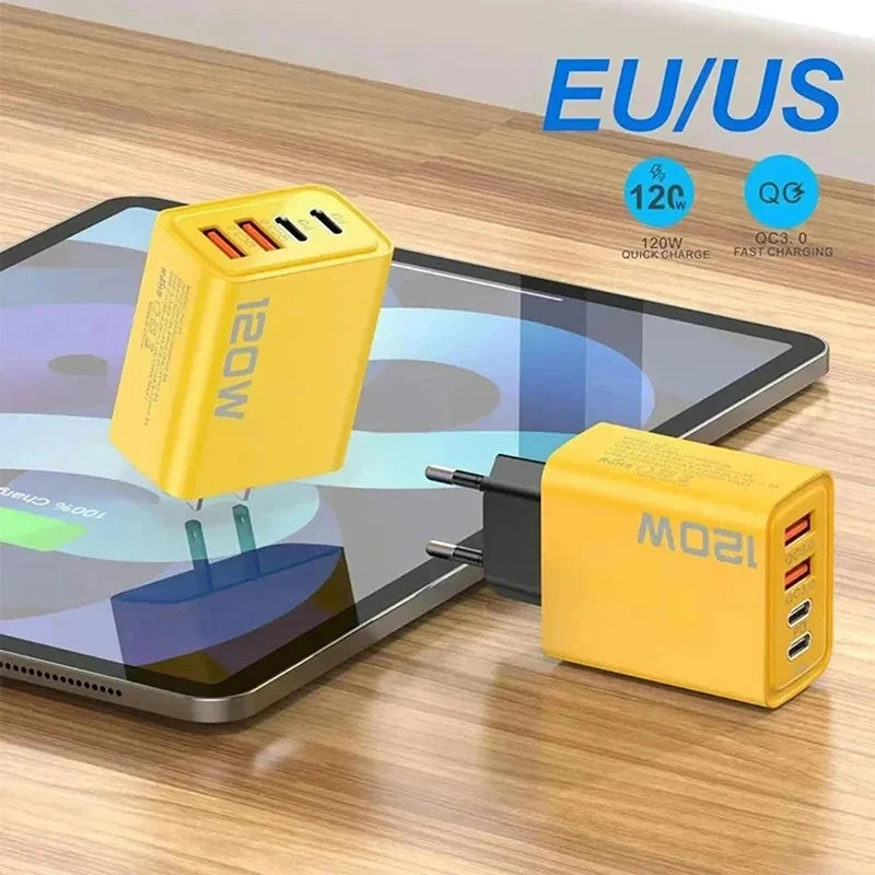 PD USB Type C Fast Charger 4Ports - CONGATON