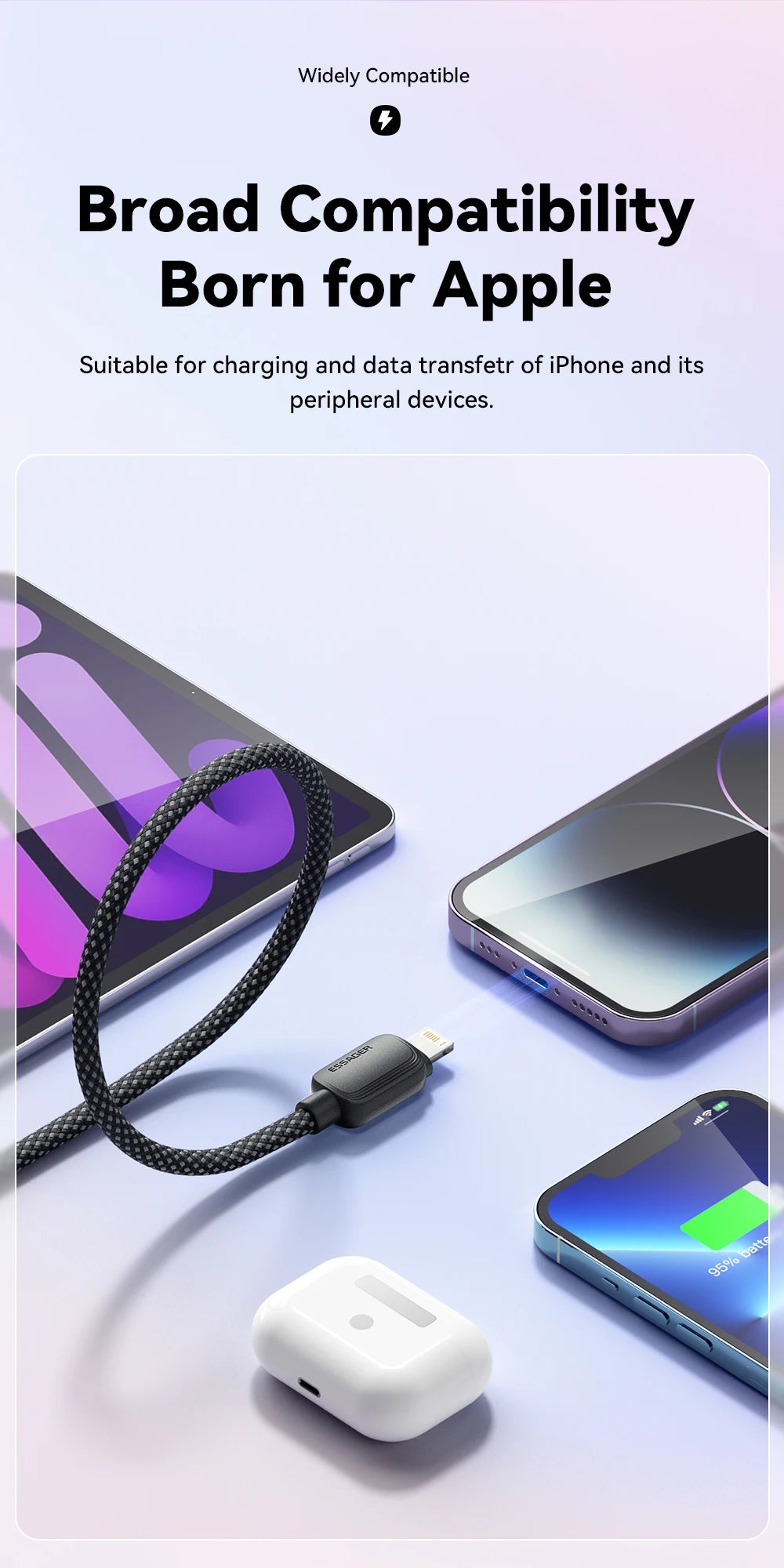 Essager USB Type C Cable 20W - CONGATON