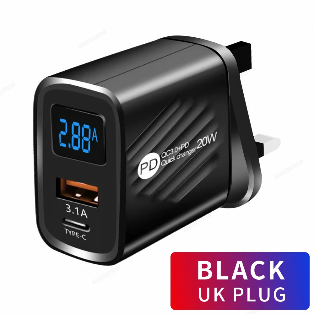 USB Type C Charger 20W PD Fast Charging - CONGATON