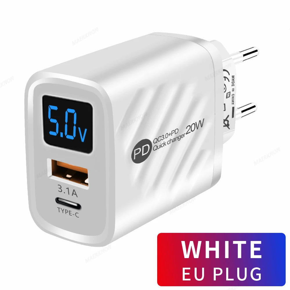 USB Type C Charger 20W PD Fast Charging - CONGATON