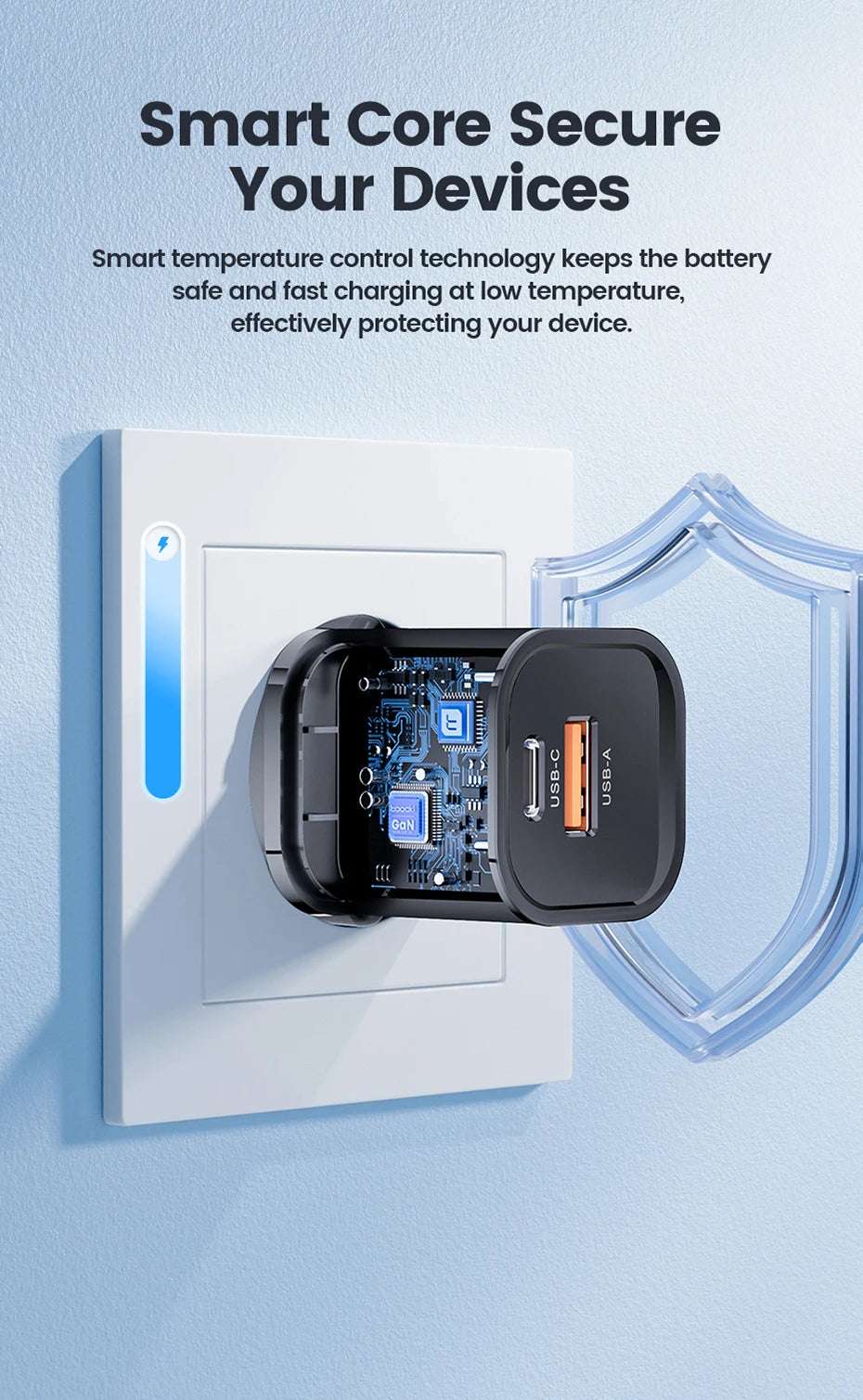 Toocki 33W GaN USB Type C Charger - CONGATON
