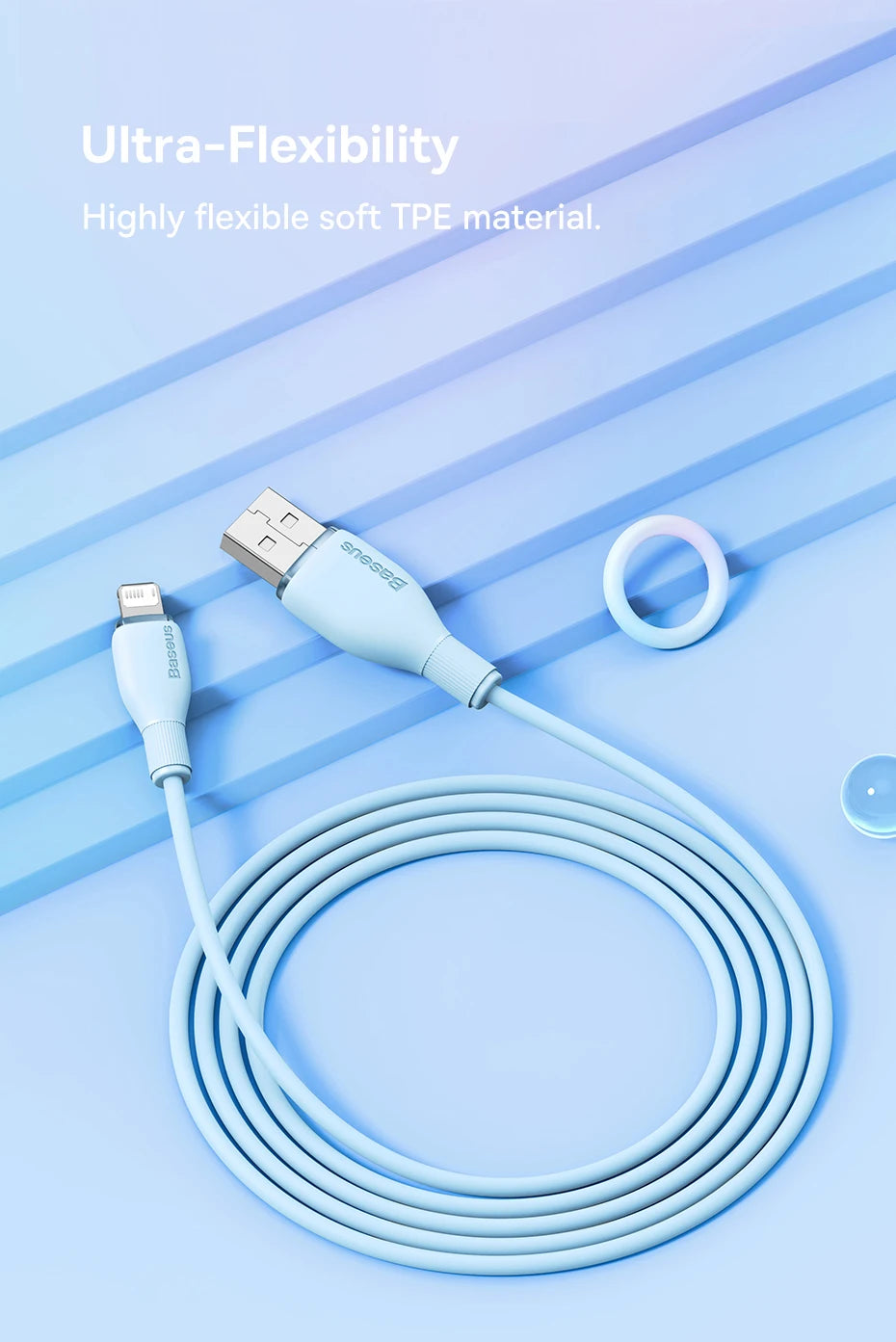 Baseus TPE 2.4A Fast Charging - CONGATON