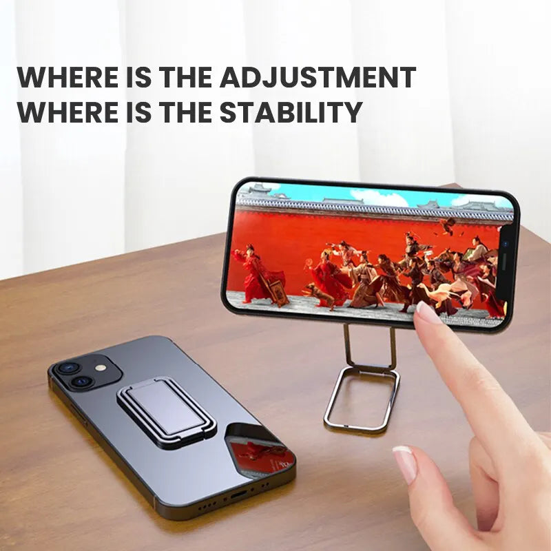 Metal Universal Finger Ring Phone Holder Stand - CONGATON