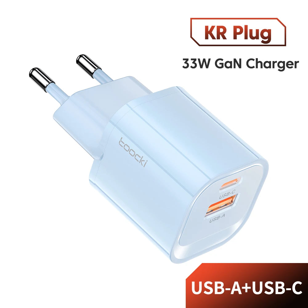 Toocki 33W GaN USB Type C Charger - CONGATON
