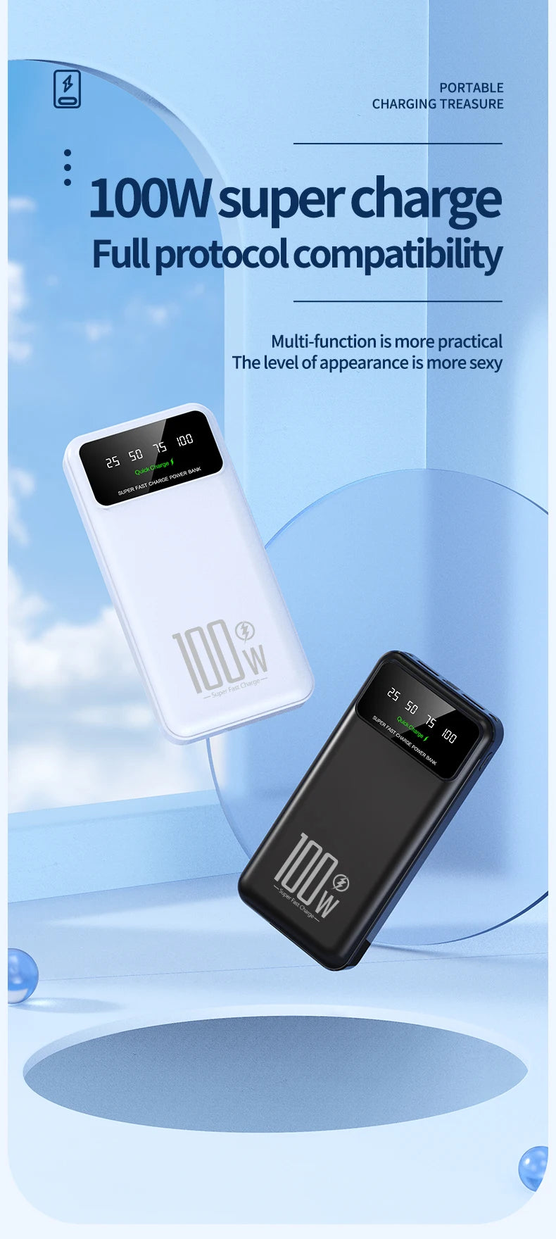 Xiaomi 50000mAh High Capacity 100W Power Bank - CONGATON