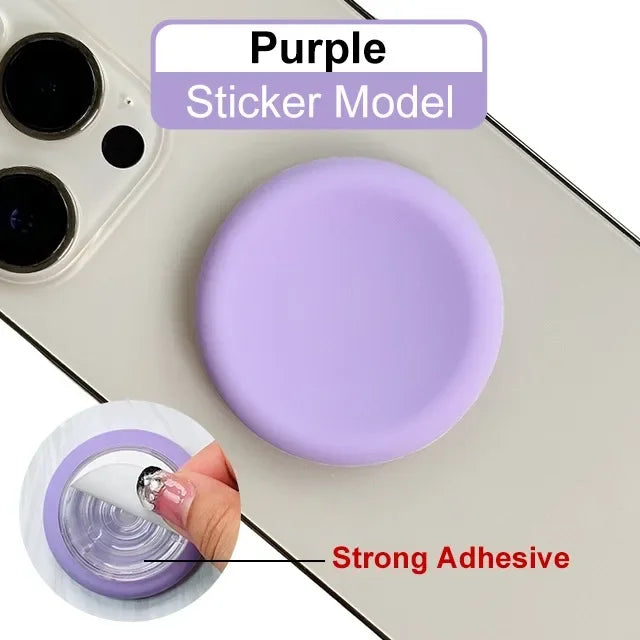 1PC Cute Colorful Design Liquid Silicone Phone Grip - CONGATON
