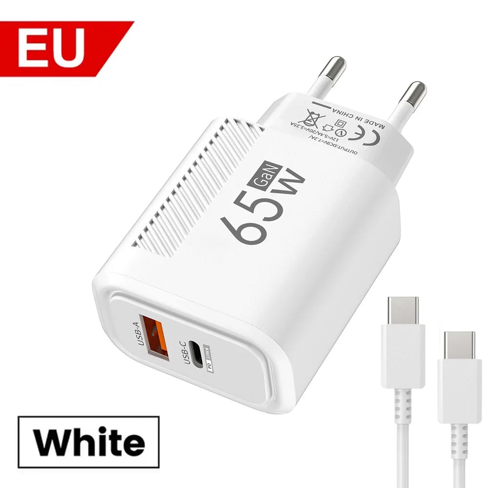 65W GaN USB C Charger Fast Charging - CONGATON