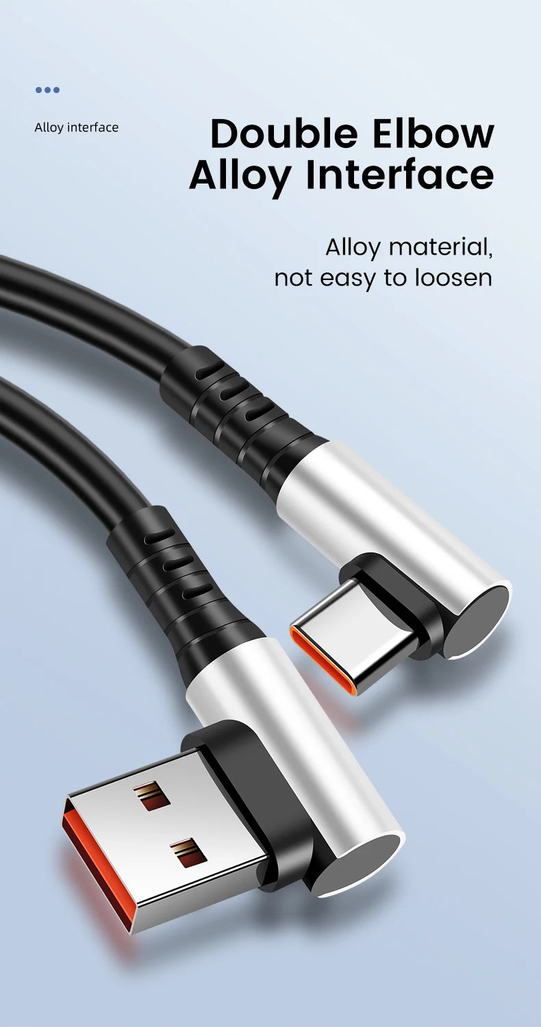 Usb C To Type C Spring Cable Pd 6A - CONGATON