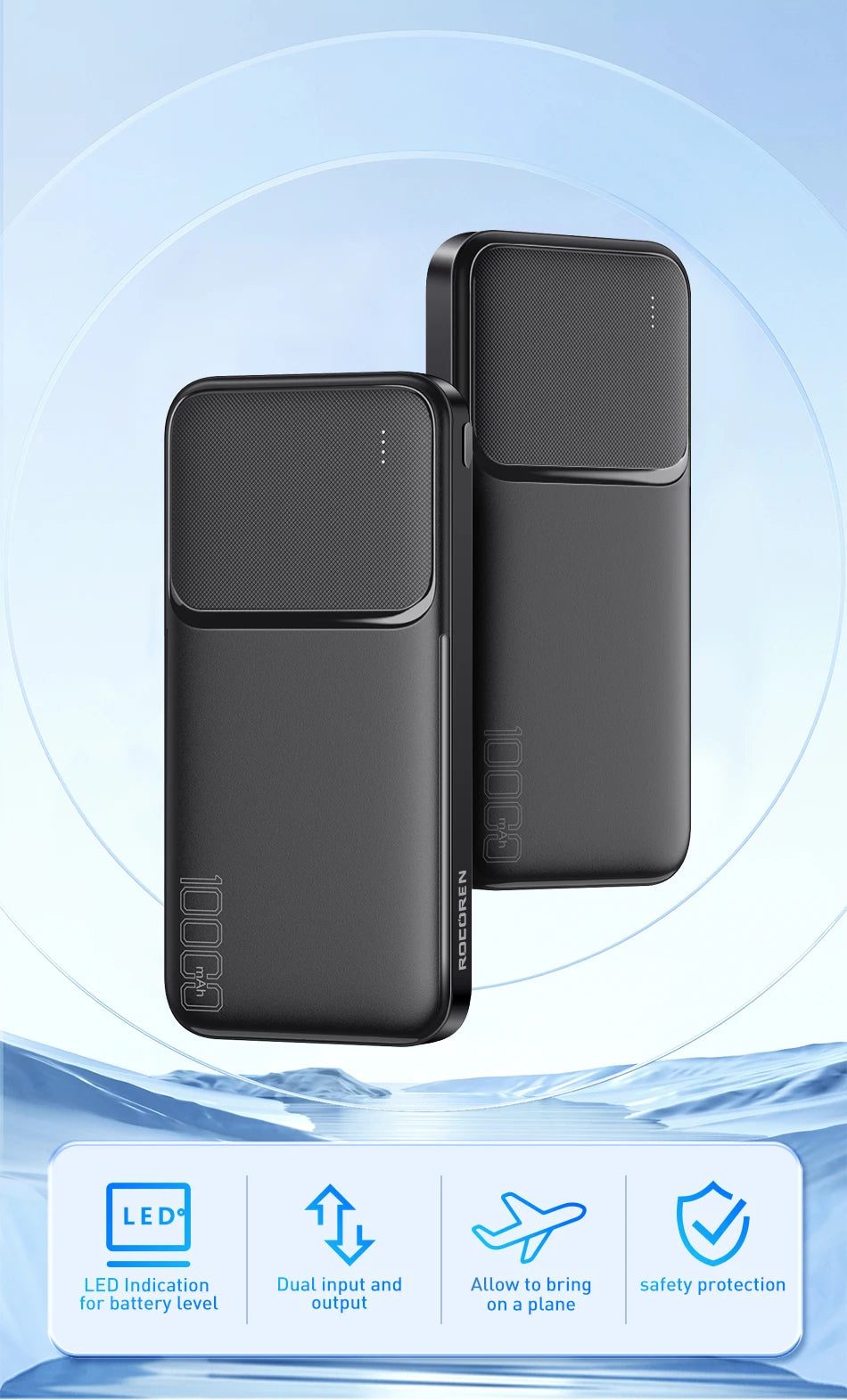 Rocoren Power Bank 10000mAh - CONGATON